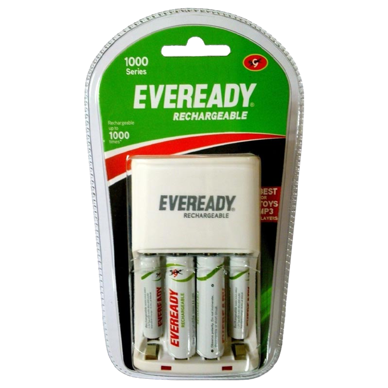 Buy Eveready Rechargeable Battery Charger Eb1019 White Online Croma